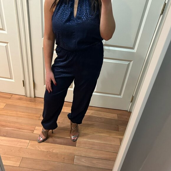 Navy Blue Marilyn Monroe Romper - Picture 10 of 12